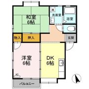 アーバンハイツの間取り画像
