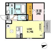 オットポルテの間取り画像