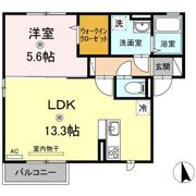 ウィングSの間取り画像