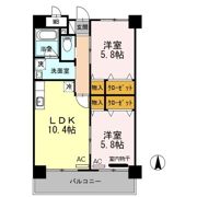 サンフォーレ・1989の間取り画像