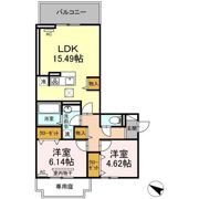 エルドラード上長尾 B棟の間取り画像