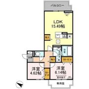 エルドラード上長尾 B棟の間取り画像