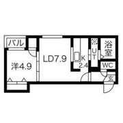 アベニール E.5の間取り画像