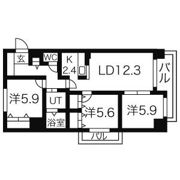 ラフォーレパークヒルの間取り画像