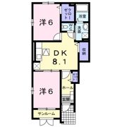 スウィート メモリーの間取り画像