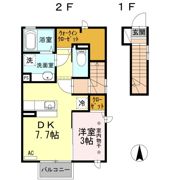 プリマージュ Cの間取り画像