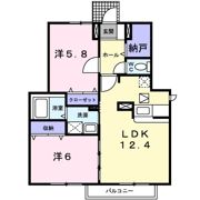 マオリッツ B棟の間取り画像