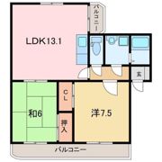 メゾン一忠の間取り画像
