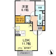 ヒーリングヴィラ久保台 ABC A棟の間取り画像