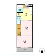 エムハイツ桜木の間取り画像