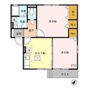 アルクール A/B/C/Dの間取り画像