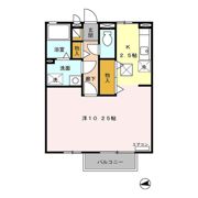 リジョンロード加茂川の間取り画像