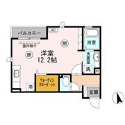 セジュールオッツT´の間取り画像
