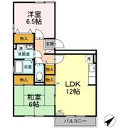 セジュール八幡の間取り画像