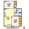 セジュール土居田 B棟の間取り画像