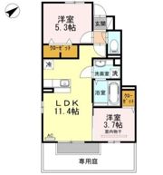 リバーサイドすみのえの間取り画像