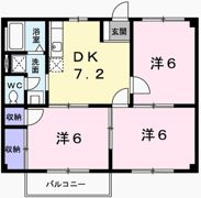 アメニティー白浜Aの間取り画像