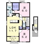 クレアの間取り画像