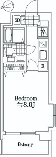 エクセリア東京イーストプレイスの間取り画像