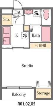 スクワイアの間取り画像