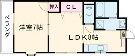 サンシャインヒルズの間取り画像
