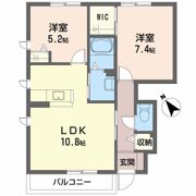 シャーメゾン ルミエール KIの間取り画像