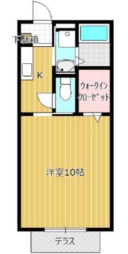 クレスト青木の間取り画像