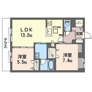 クレアトーレ神河の間取り画像