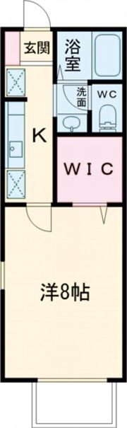 メゾン桂の間取り画像