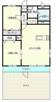 FieldⅡの間取り画像
