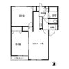 グランメール篠田 Aの間取り画像