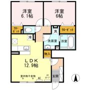 レジデンス直の間取り画像