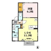 メゾン ボヌール Kの間取り画像