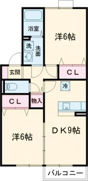 ウィステリアの間取り画像