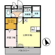 セジュール白浜 A棟の間取り画像