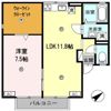セジュール榎原 Ⅱの間取り画像