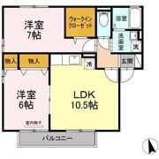 ルミエール大塔 A棟の間取り画像
