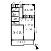 グランドール大幸Ⅱの間取り画像