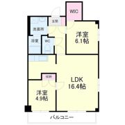 上浅田レジデンスの間取り画像