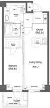 戸越銀座プレイスの間取り画像