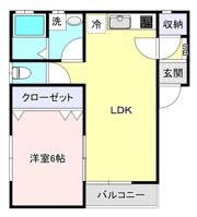 ルピナスの間取り画像