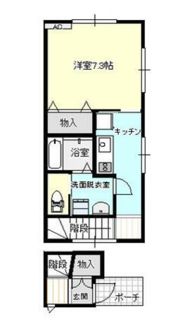 アバンティ木津C棟の間取り画像