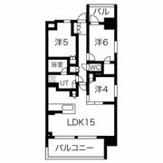 レーベン岐阜の間取り画像