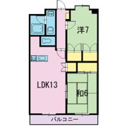 エーデルハイムⅡの間取り画像