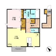 ベリーグラッド Bの間取り画像