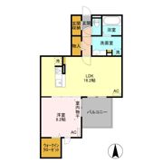 パルティールの間取り画像