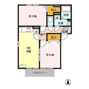 ポルトス元町 Cの間取り画像