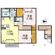 ローズガーデン エコの間取り画像