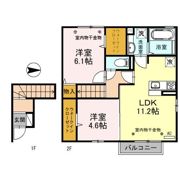 ローズガーデン エコの間取り画像