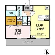 ヴィラシオン瀬川の間取り画像
